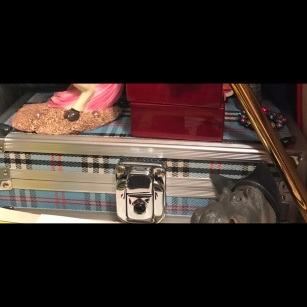 Vaultz Plaid Pencil Box